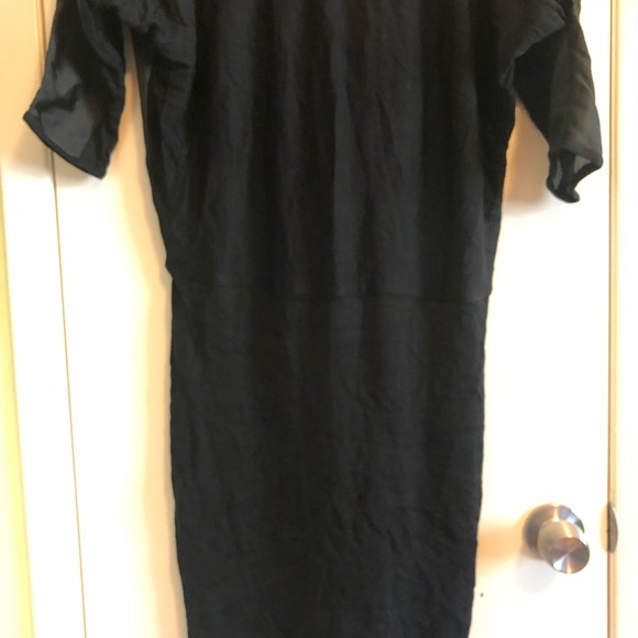 Kenneth Cole New York “All Knotted Up” mixed media dress - Picture 3 of 5